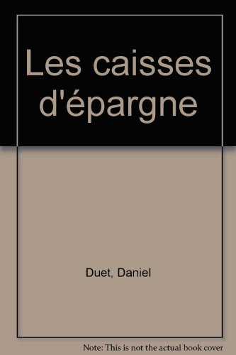 les caisses d'épargne