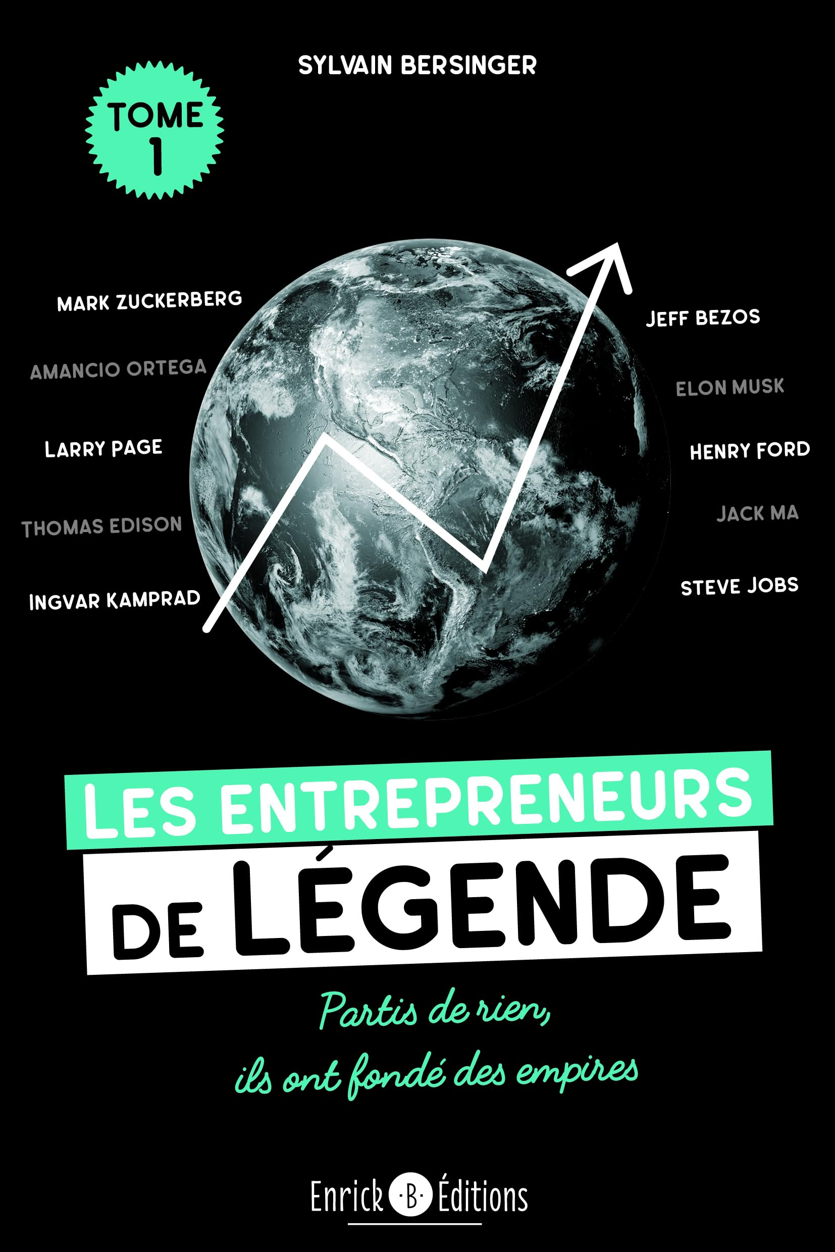Les entrepreneurs de légende : partis de rien, ils ont fondé des empires. Vol. 1. Thomas Edison, Hen