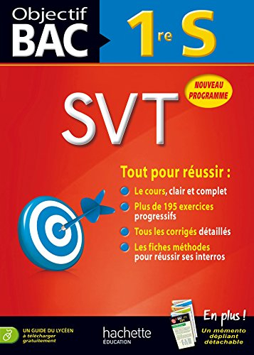 SVT 1re S : nouveau programme