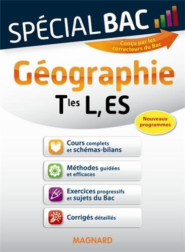 Géographie : terminales L, ES : nouveaux programmes