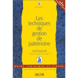 Les techniques de gestion de patrimoine