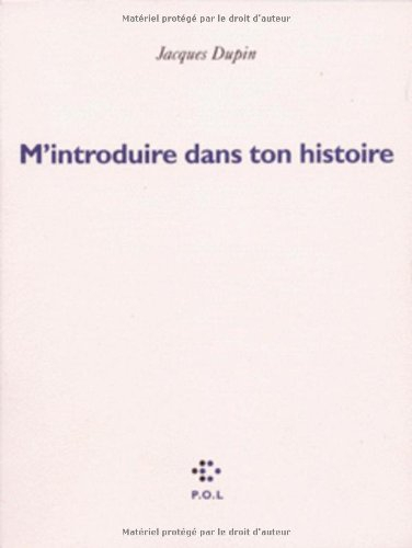 M'introduire dans ton histoire