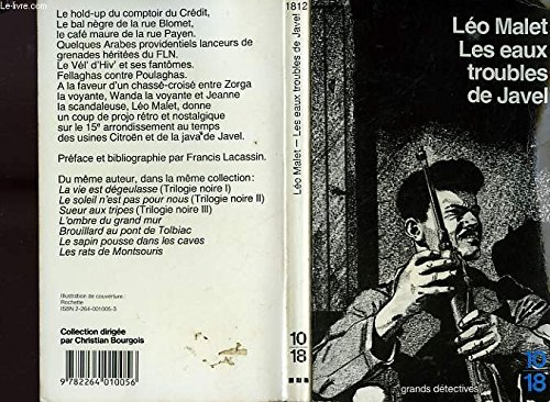 Les Eaux troubles de Javel : les nouveaux mystères de Paris (XVe arrondissement)