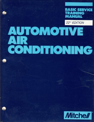automotive air conditioning basic service training manual/actm 1989