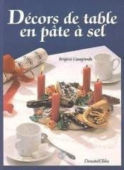 décors de table en pâte à sel