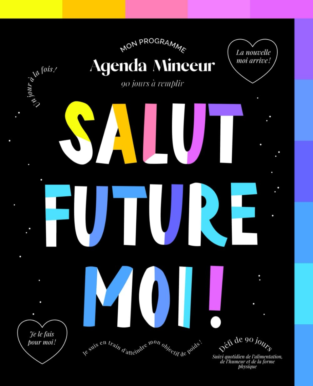 Agenda Minceur: 90 jours | Journal alimentaire à remplir | Perte de poids | Carnet régime