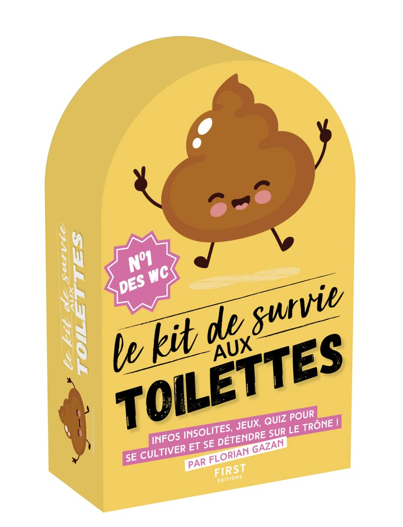 Le kit de survie aux toilettes : infos insolites, jeux, quiz pour se cultiver et se détendre sur le 