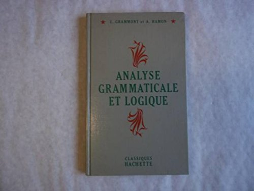 analyse grammaticale et logique