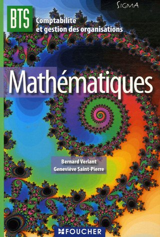 Mathématiques, BTS comptabilité et gestion des organisations