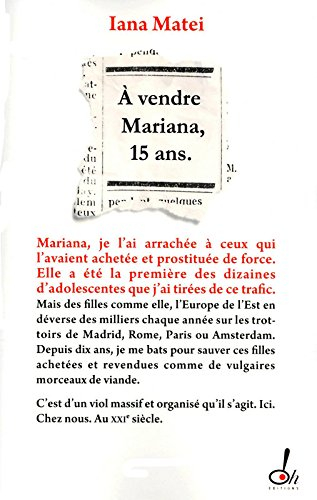 A vendre : Mariana, 15 ans : document