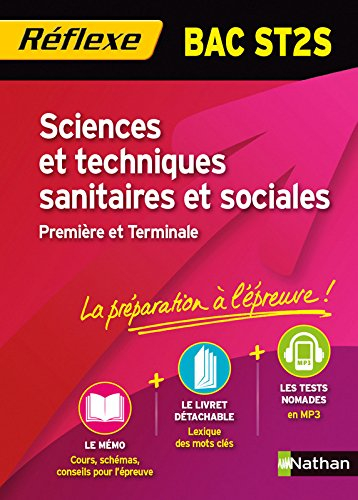 Sciences et techniques sanitaires et sociales, bac ST2S : première et terminale