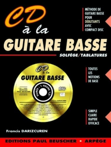 Partition : CD a la guitare basse  F. Darizcuren