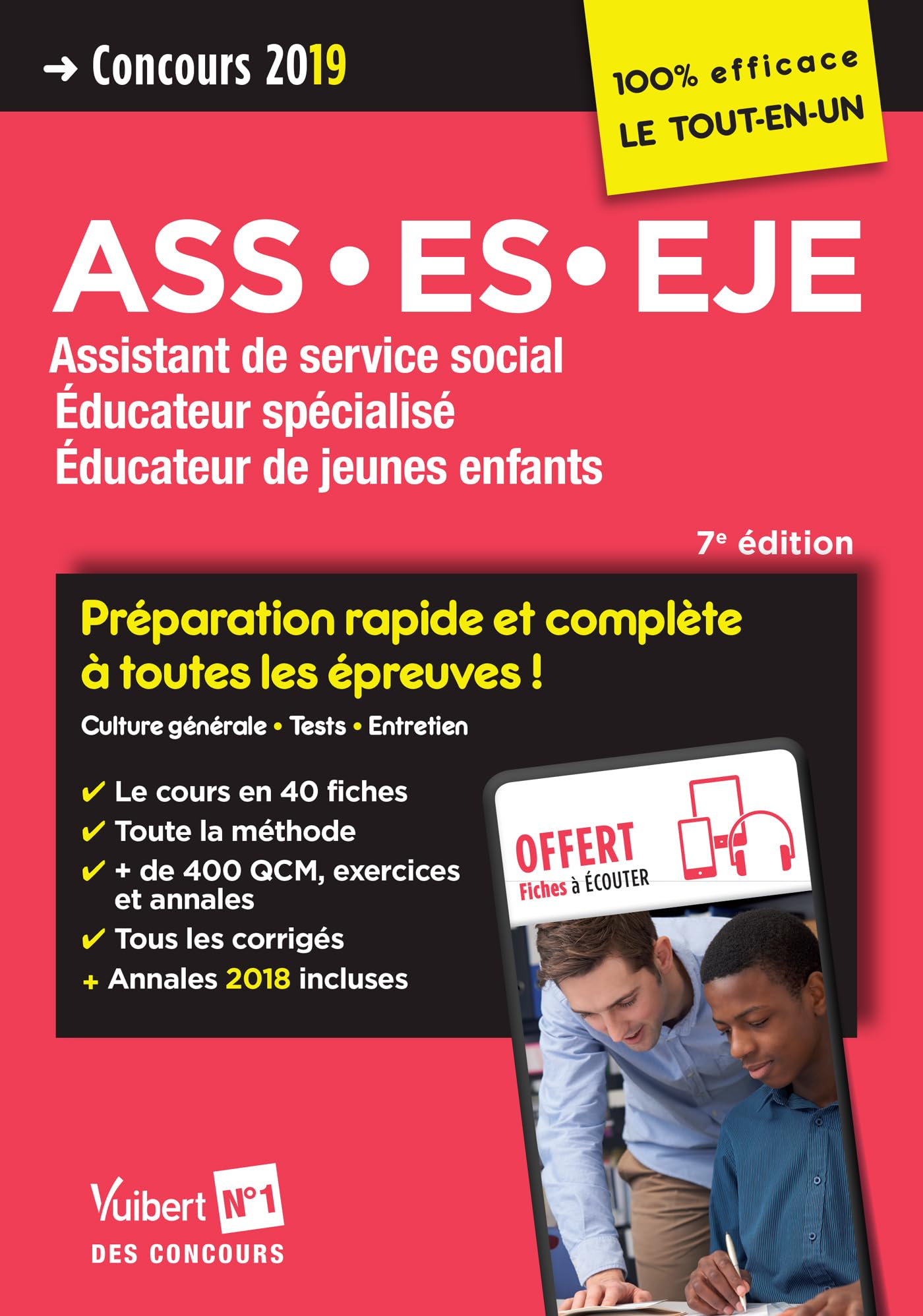 ASS, ES, EJE : assistant de service social, éducateur spécialisé, éducateur de jeunes enfants : conc