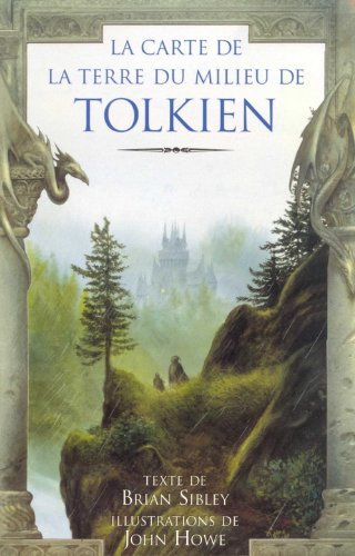 La carte de la Terre du milieu de Tolkien