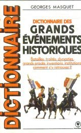dictionnaire des grands évènements historiq.