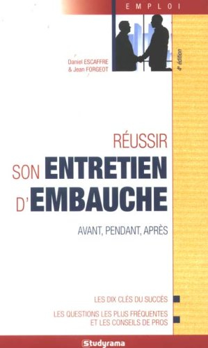 Réussir son entretien d'embauche : avant, pendant, après