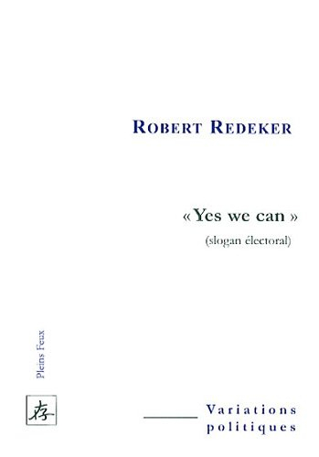 Yes we can (slogan électoral)