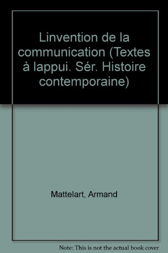 L'Invention de la communication