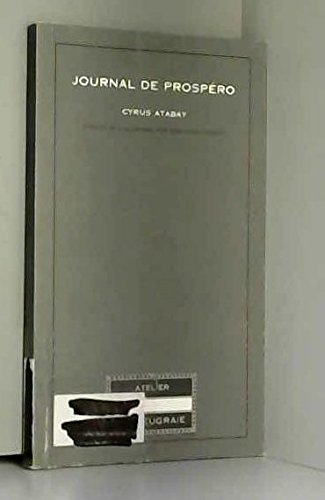 Journal de Prospéro