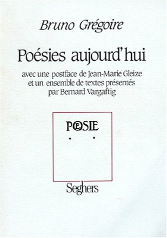 Poésies aujourd'hui