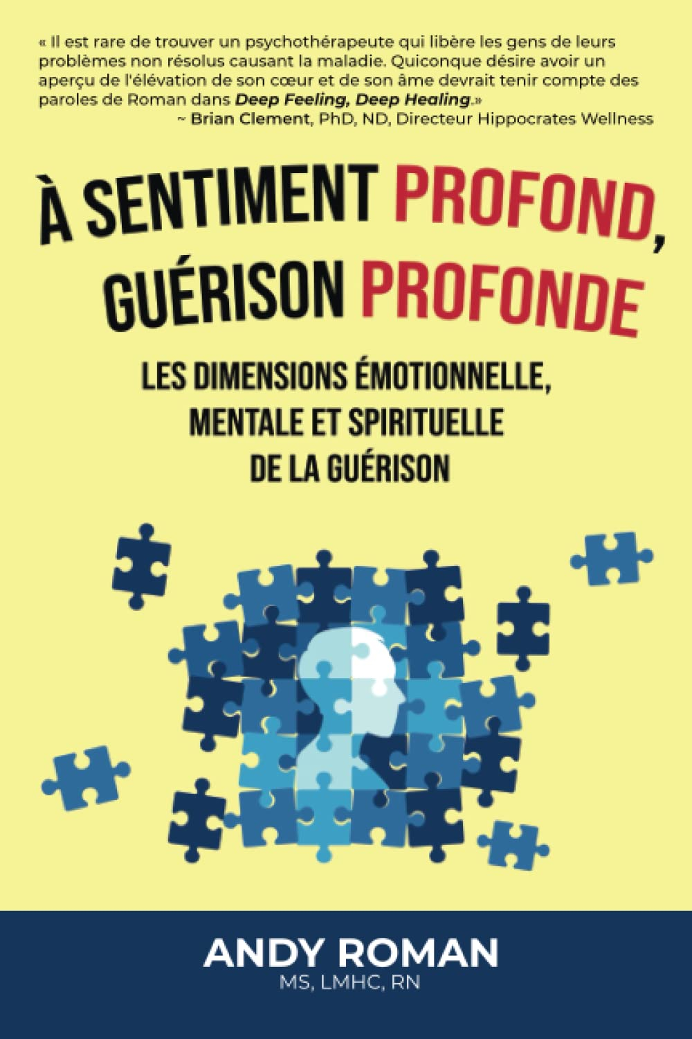 À sentiment profond, guérison profonde: Les dimensions émotionnelle, mentale et spirituelle de la gu