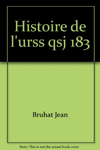 Histoire de l'U.R.S.S.