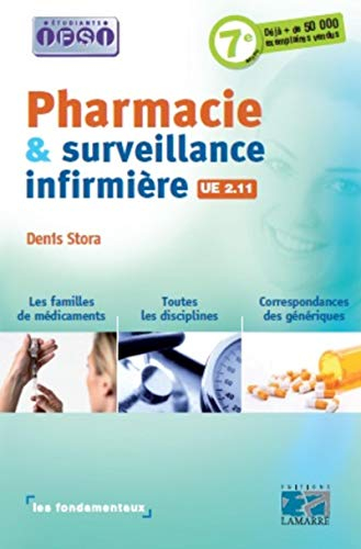 Pharmacie & surveillance infirmière : UE 2.11
