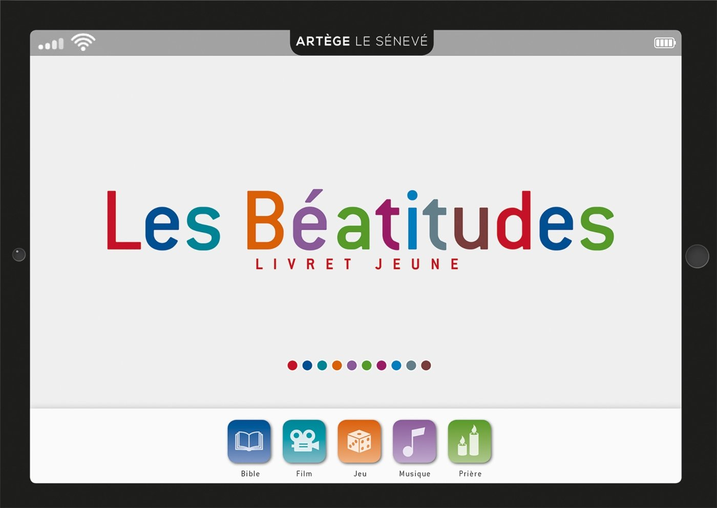 Les Béatitudes : livret jeune