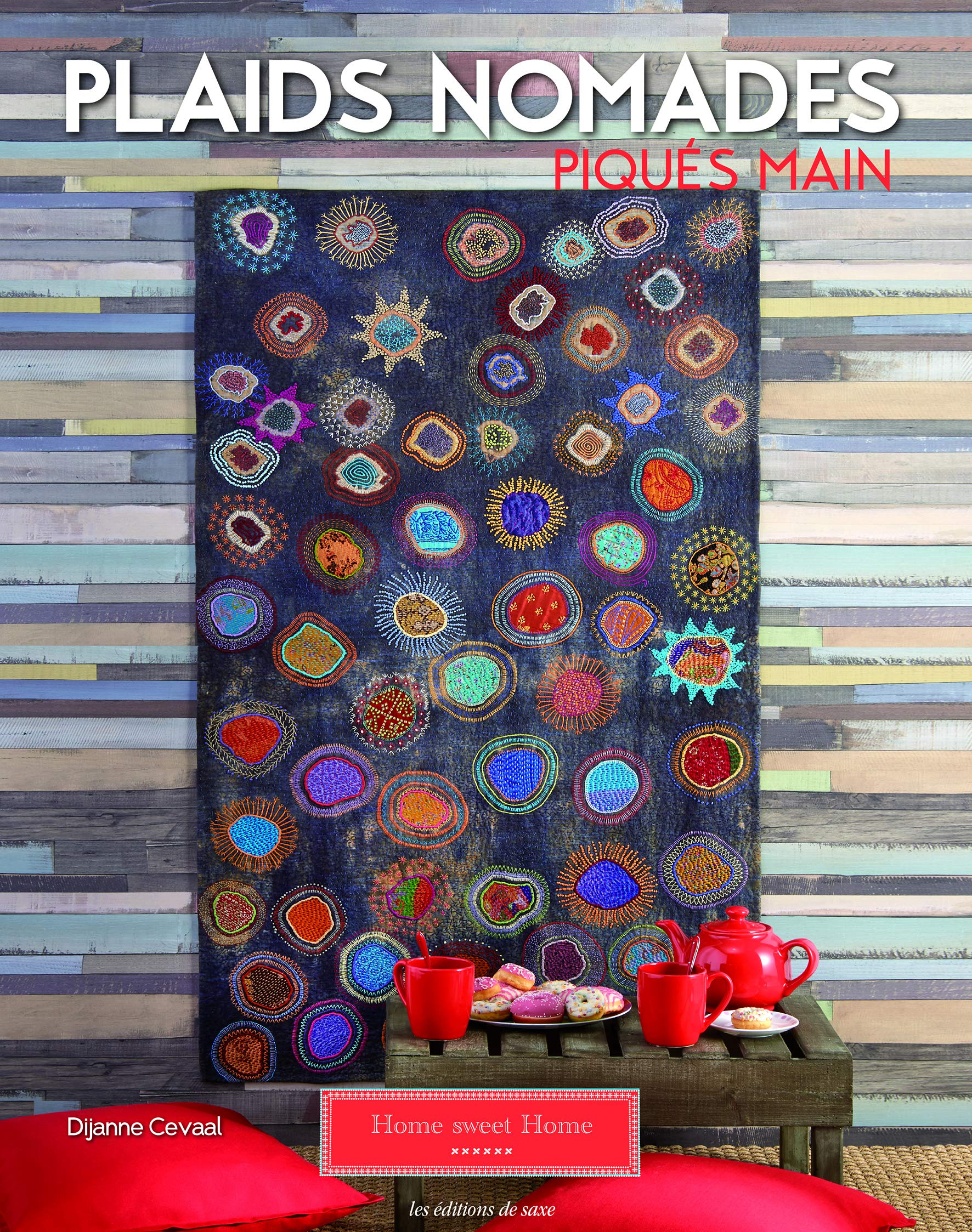Plaids nomades piqués main