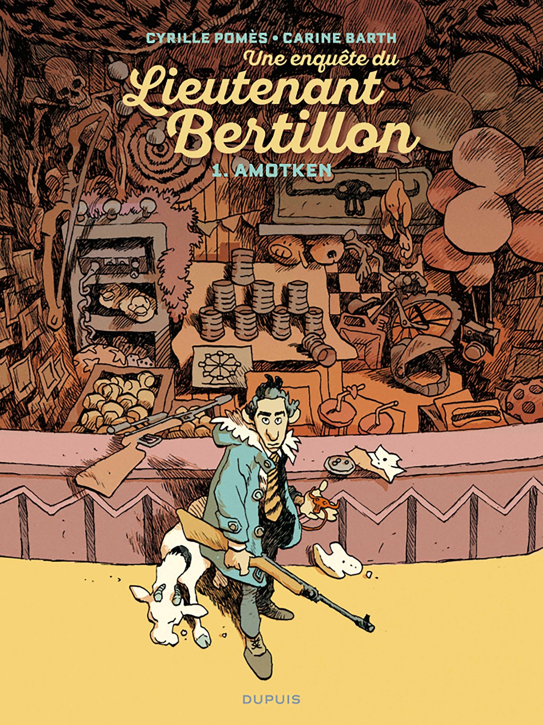 Une enquête du lieutenant Bertillon. Vol. 1. Amotken