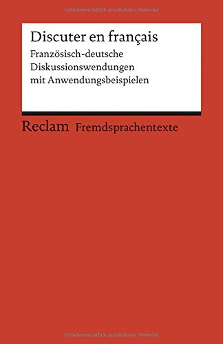 Hohmann, H: Discuter en français