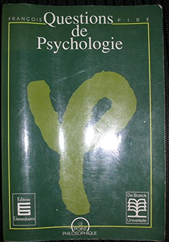 Questions de psychologie