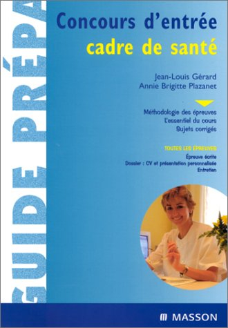 Concours d'entrée cadre de santé