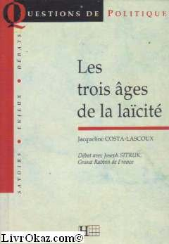 Les trois âges de la laïcité. Débat avec Joseph Sitruk