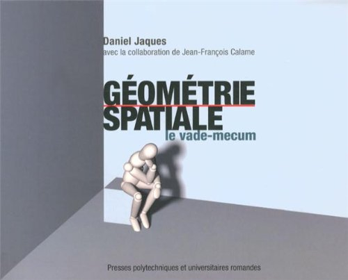 Géométrie spatiale : le vade-mecum