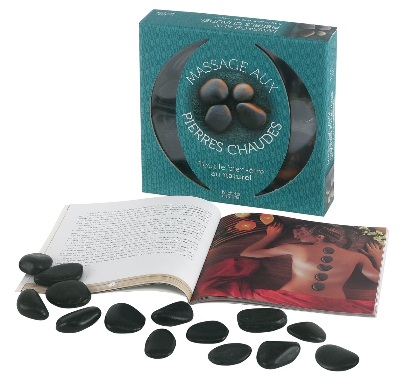 Massage aux pierres chaudes : le guide du massage aux pierres chaudes et par l'aromathérapie