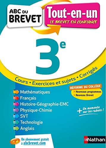 Tout-en-un 3e : nouveau brevet