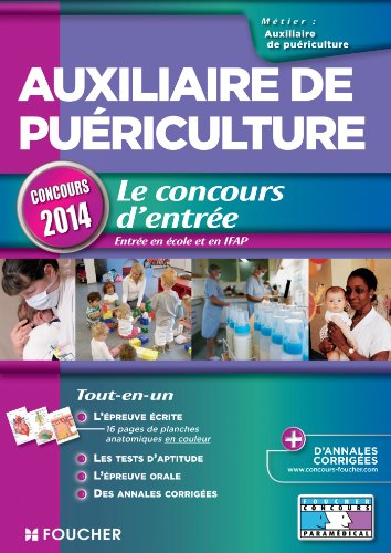 Auxiliaire de puériculture : le concours d'entrée : concours 2014