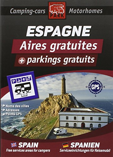 Espagne : aires gratuites + parkings gratuits