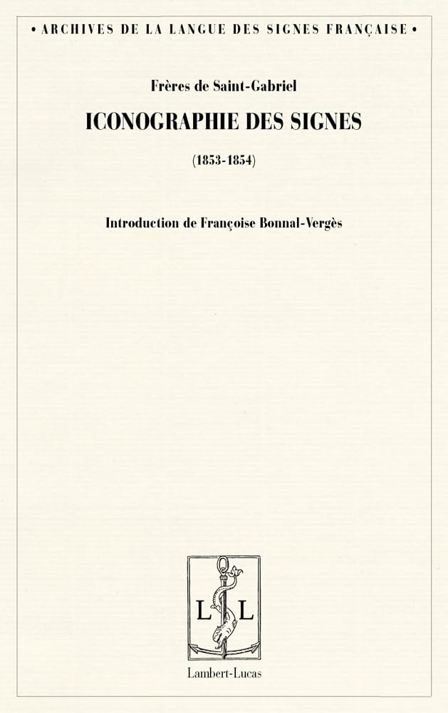 Iconographie des signes (1853-1854)