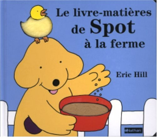 Le livre-matières de Spot à la ferme