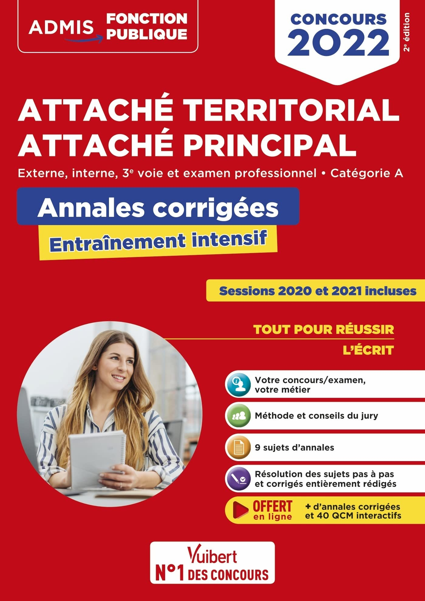Attaché territorial, attaché principal concours 2022 : externe, interne, 3e voie et examen professio