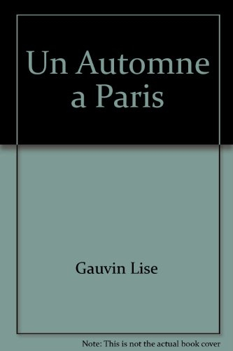 Un automne à Paris