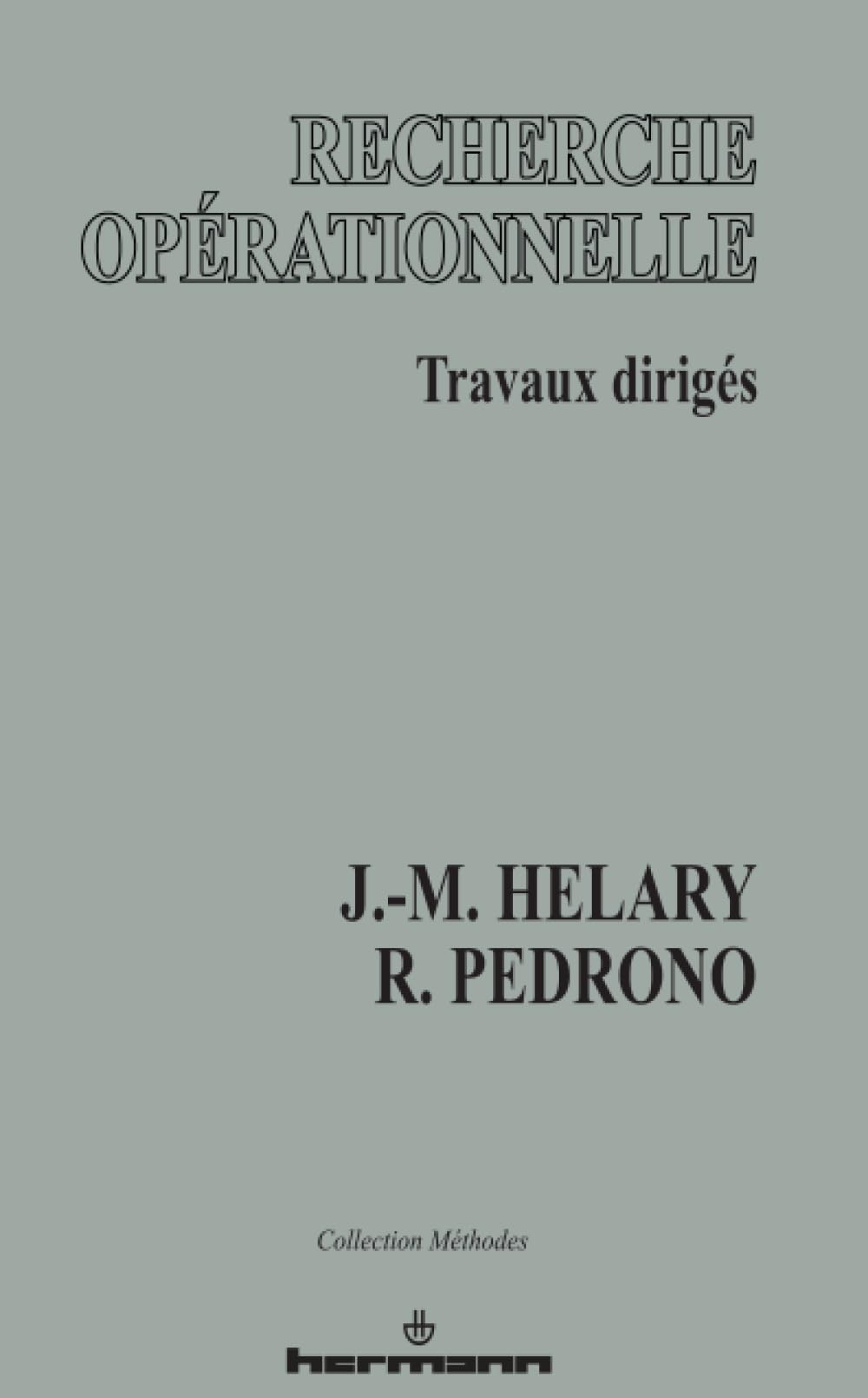 Recherche opérationnelle : travaux dirigés