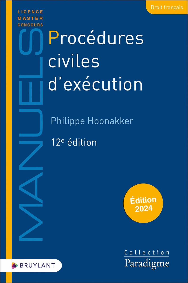 Procédures civiles d'exécution : 2024