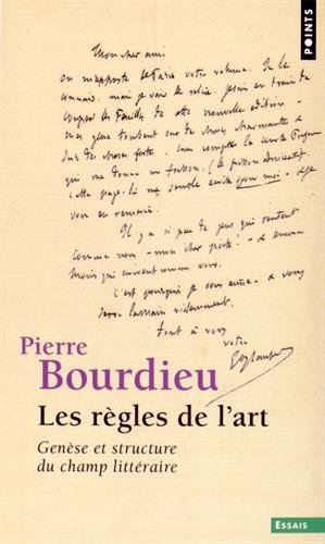 Les règles de l'art : genèse et structure du champ littéraire