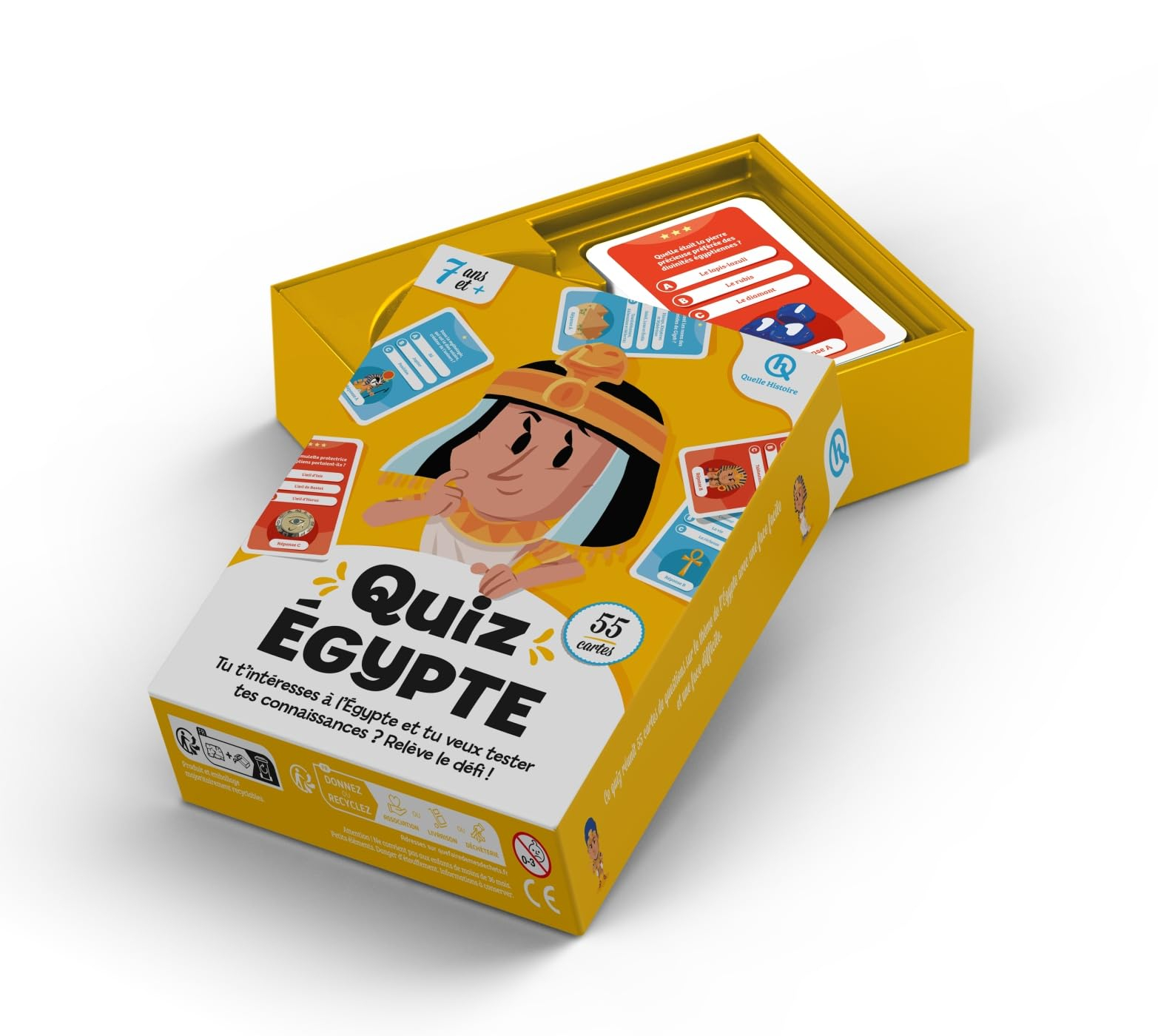 Quiz Egypte : 55 cartes