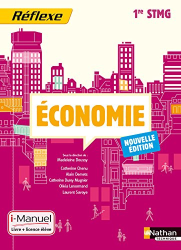 Economie, 1re STMG : i-manuel, livre + licence élève