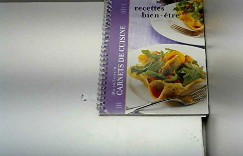 ma collection carnets de cuisine : recettes bien-être