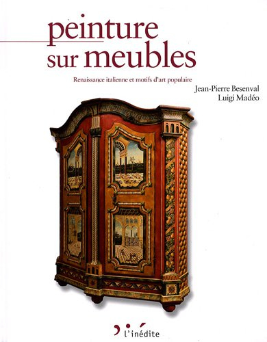 Peintures sur meubles : inspiration Renaissance italienne et motifs d'art populaire. Painting of fur